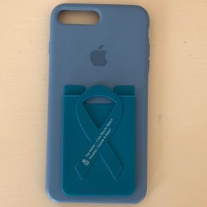 Matte Blue Apple iPhone 7/8 Plus Case